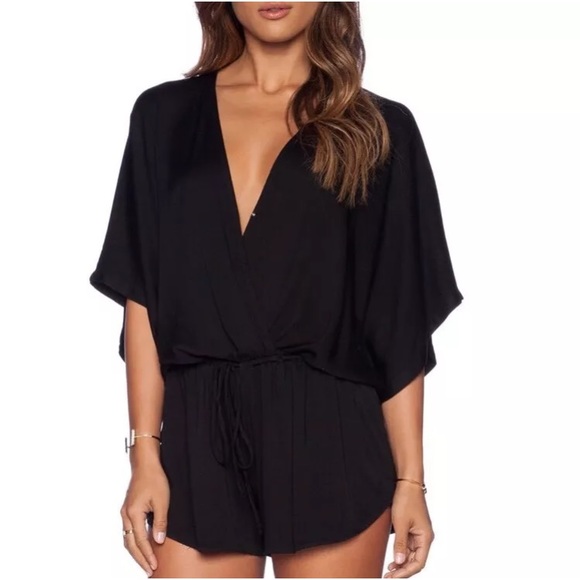 Young, Fabulous & Broke WOMEN’S Black Romper XS - Picture 2 of 8